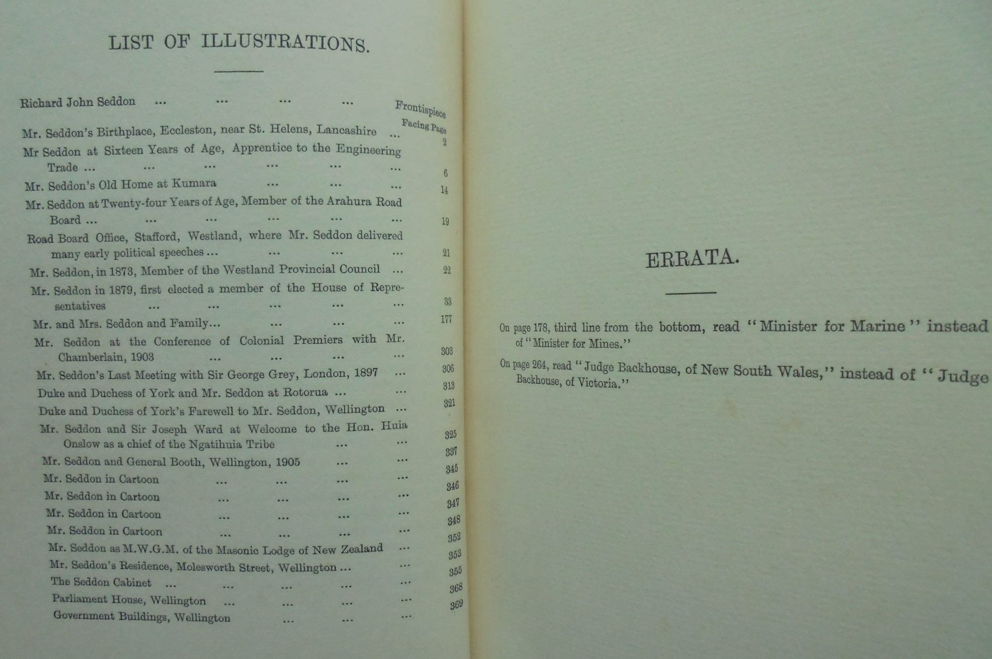 The Life and Work of Richard John Seddon, Premier of New Zealand, 1893-1906.