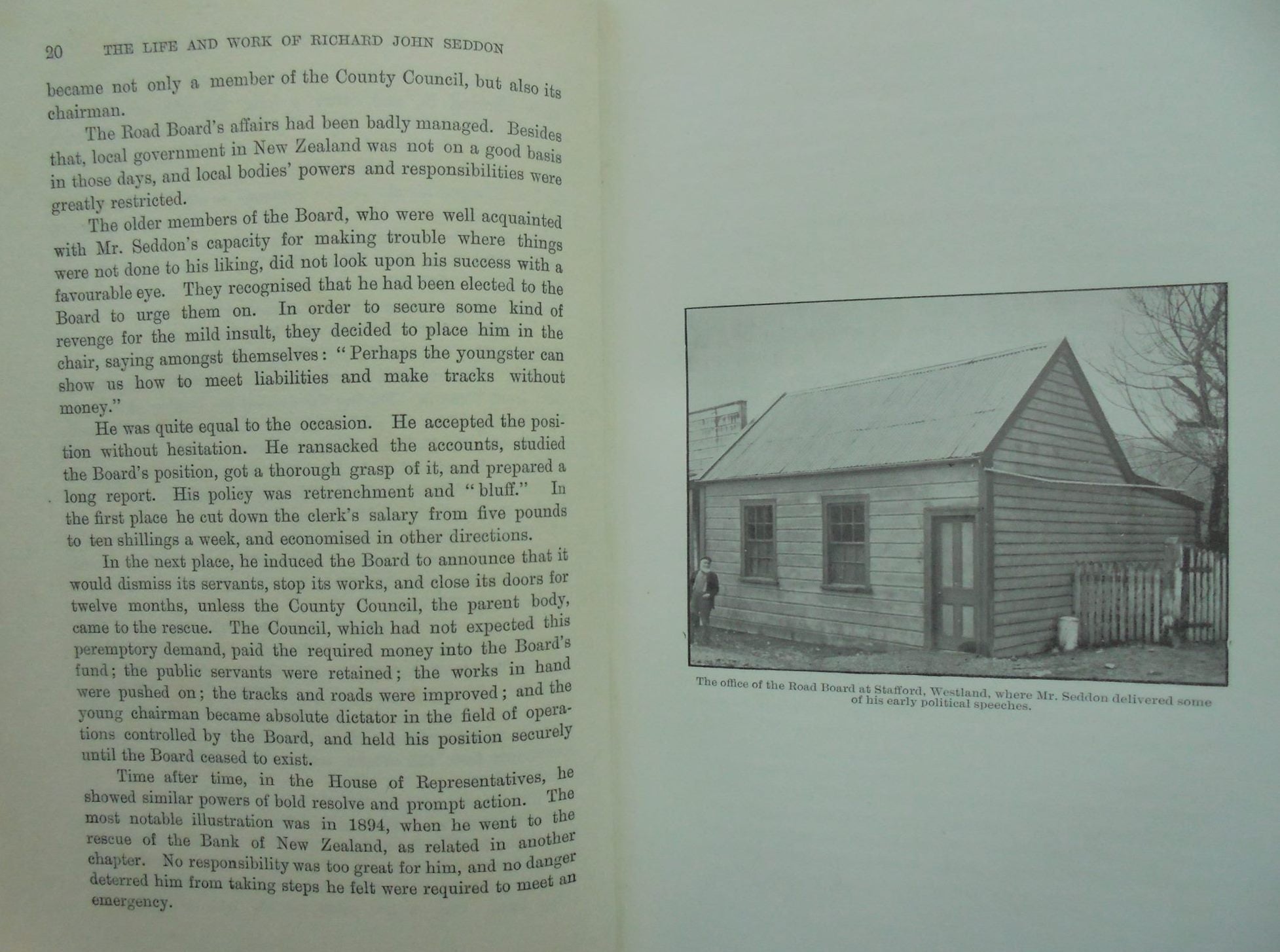 The Life and Work of Richard John Seddon, Premier of New Zealand, 1893-1906.