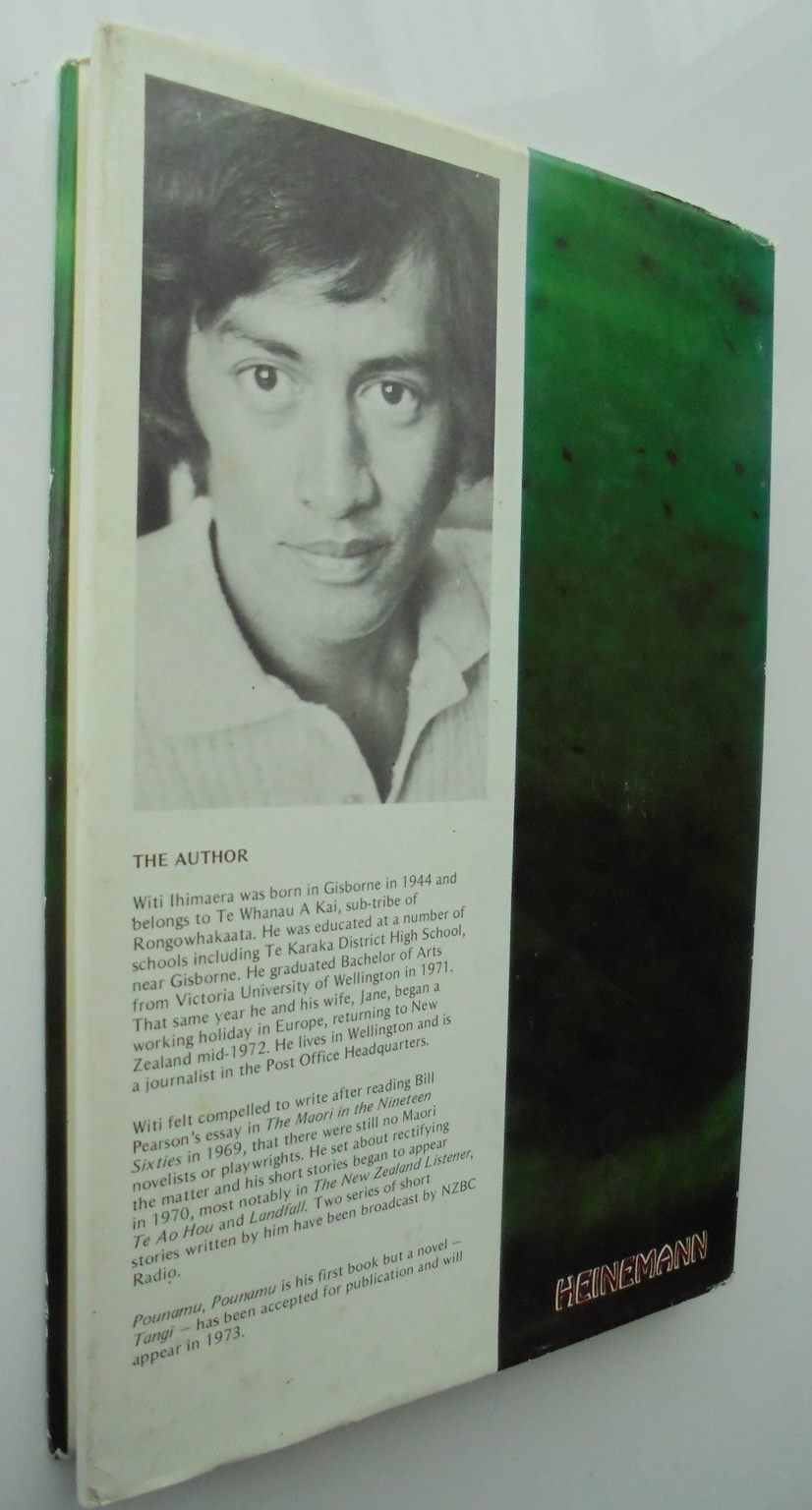 Pounamu Pounamu By Witi Ihimaera. 1972, FIRST EDITION.