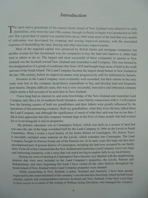 Antipodean Empire the New Zealand and Australian Land Company in New Zealand SIGNED BY Noel Crawford.