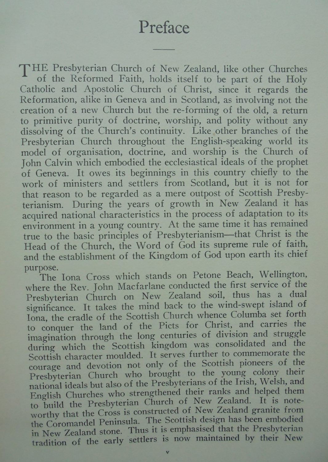 The History of the Presbyterian Church of New Zealand 1840-1940. By John Rawson Elder.