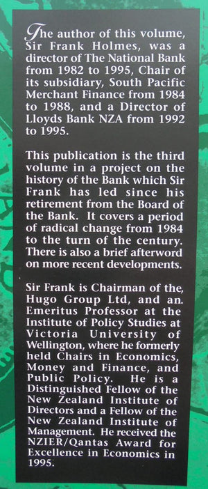 The Thoroughbred Among Banks In New Zealand 1872-2000. 3 Vol Set