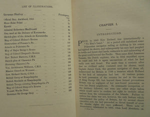 New Zealand 's First War The Rebellion of Hone Heke. by T. Lindsay Buick.