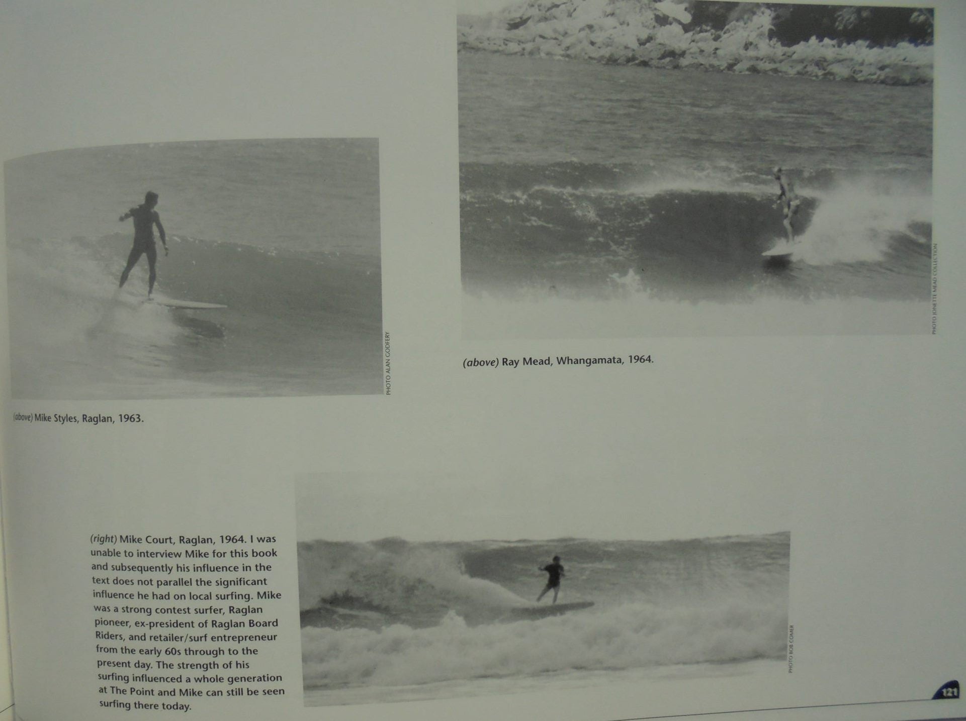 Gone Surfing: The Golden Years of Surfing in New Zealand 1950-1970 by Luke Williamson.