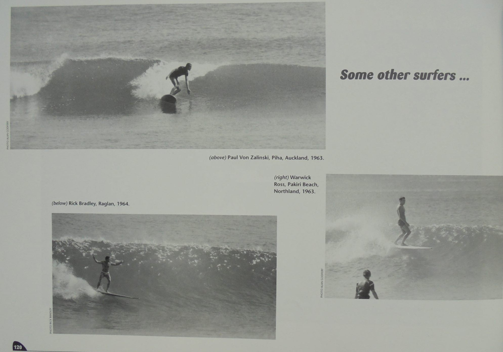 Gone Surfing: The Golden Years of Surfing in New Zealand 1950-1970 by Luke Williamson.