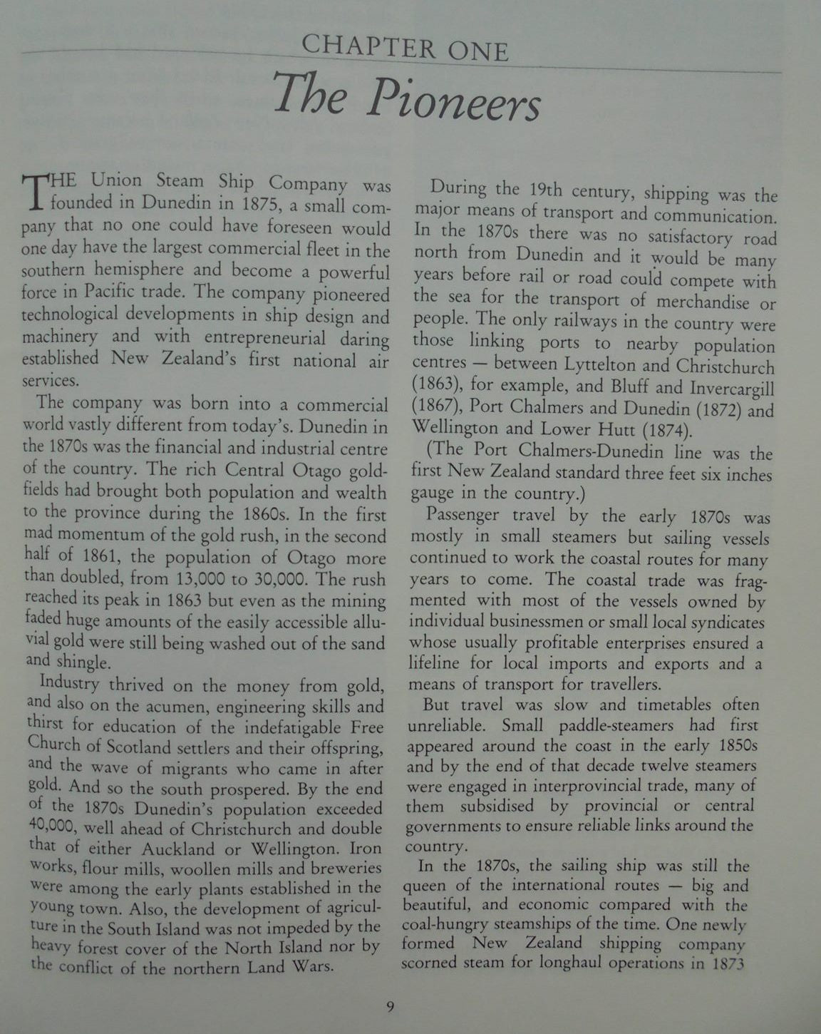 The Line that Dared: A history Of The Union Steam Ship Company. A Centenary. Edited by Gordon McLauchlan.