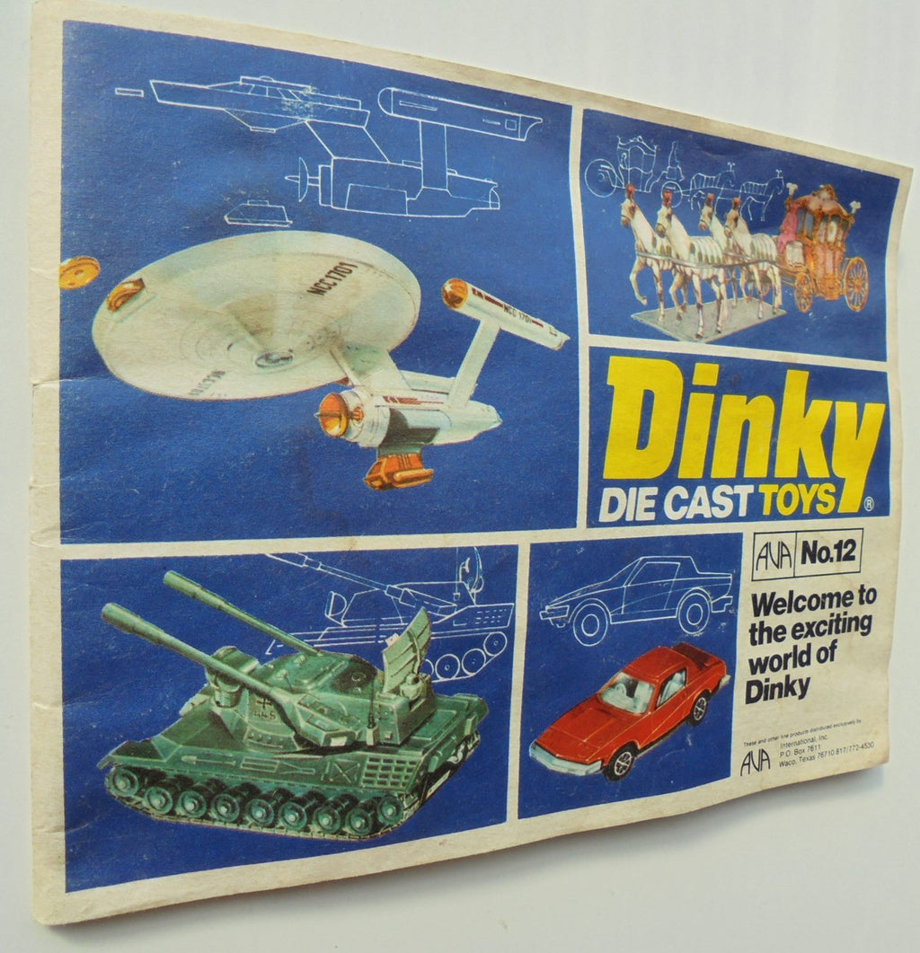 Dinky Die Cast Toys No 12 (catalogue).