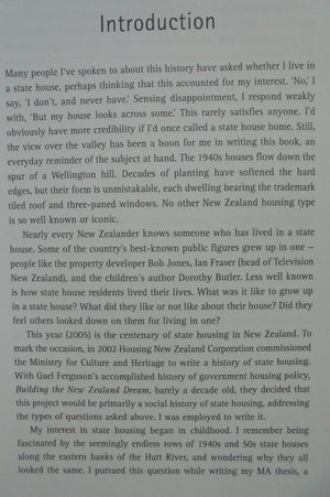 We Call it Home A History of State Housing in New Zealand By Ben Schrader.