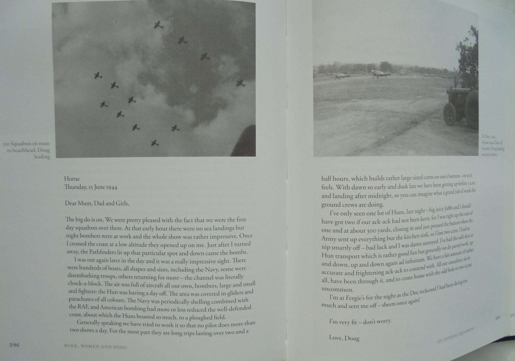 Wine, Women And Song - A Spitfire Pilot's Story by Hamish Brown.