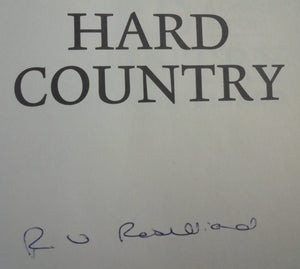 Hard Country. A Golden Bay Life. SIGNED By Robin Robilliard