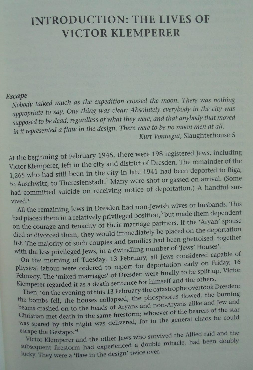 I Shall Bear Witness the Diaries of Victor Klemperer 1933-41 BY Martin Chalmers.