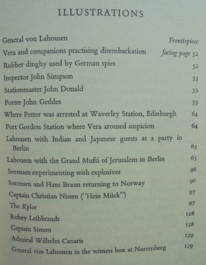 They Spied On England: Based on the German Secret Service War Diary of General Von Lahousen BY Charles Wighton & Gunter Peis.