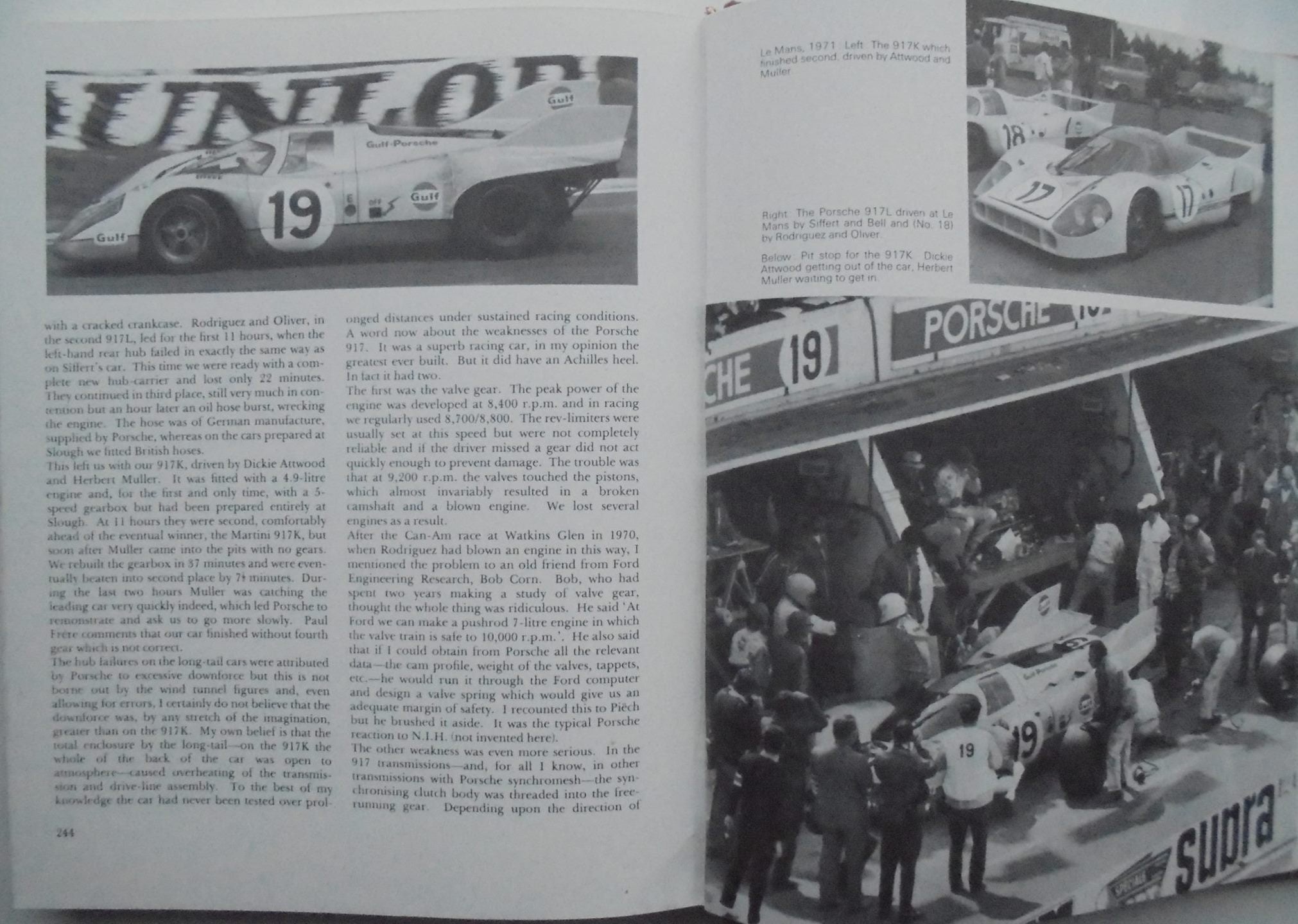 The Certain Sound. Thirty Years of Motor Racing By John Wyer.