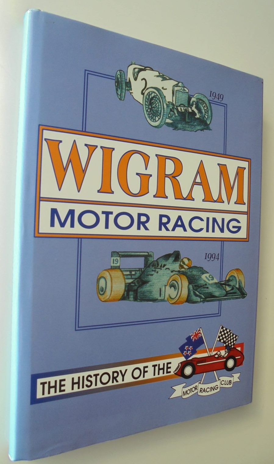 Wigram Motor Racing 1949-1994 The history of the Wigram Motor Racing Club By Murray McFadden. Publisher: The Motor Racing Club, 1996, FIRST EDITION. SCARCE.