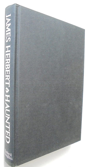 Haunted by Herbert, James,1st edition, 2nd impression, HARDBACK