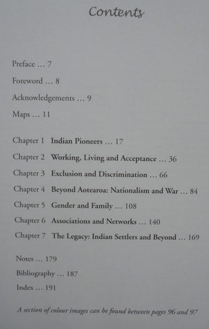 Indian Settlers A Story of a New Zealand South Asian Community by Jacqueline Leckie.