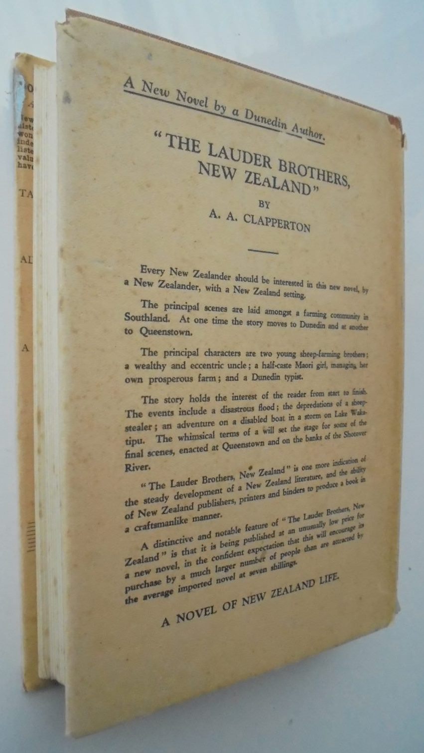 The Lauder Brothers New Zealand by A. A. Clapperton.