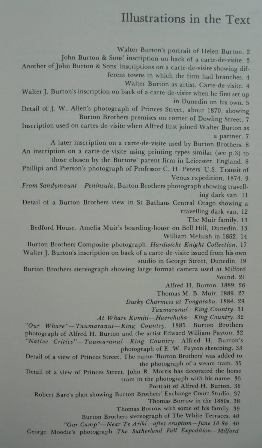 Burton Brothers Photographers by Hardwicke Knight. First Edition.