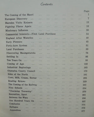 This Valley in the Hills By Dick Butler. The Story of 100 years of the Maungaturoto, Brynderwyn, Bickerstaffe, Batley, Marohemo, and Whakapirau Districts.