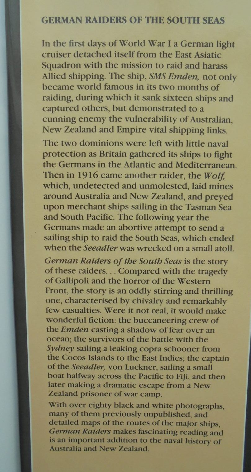 German Raiders of the South Seas by Bromby, Robin