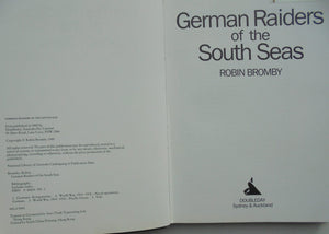 German Raiders of the South Seas by Bromby, Robin