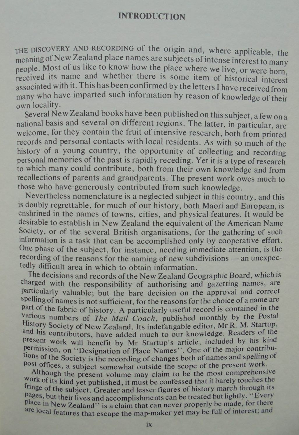 Place Names of New Zealand By A. W. Reed.