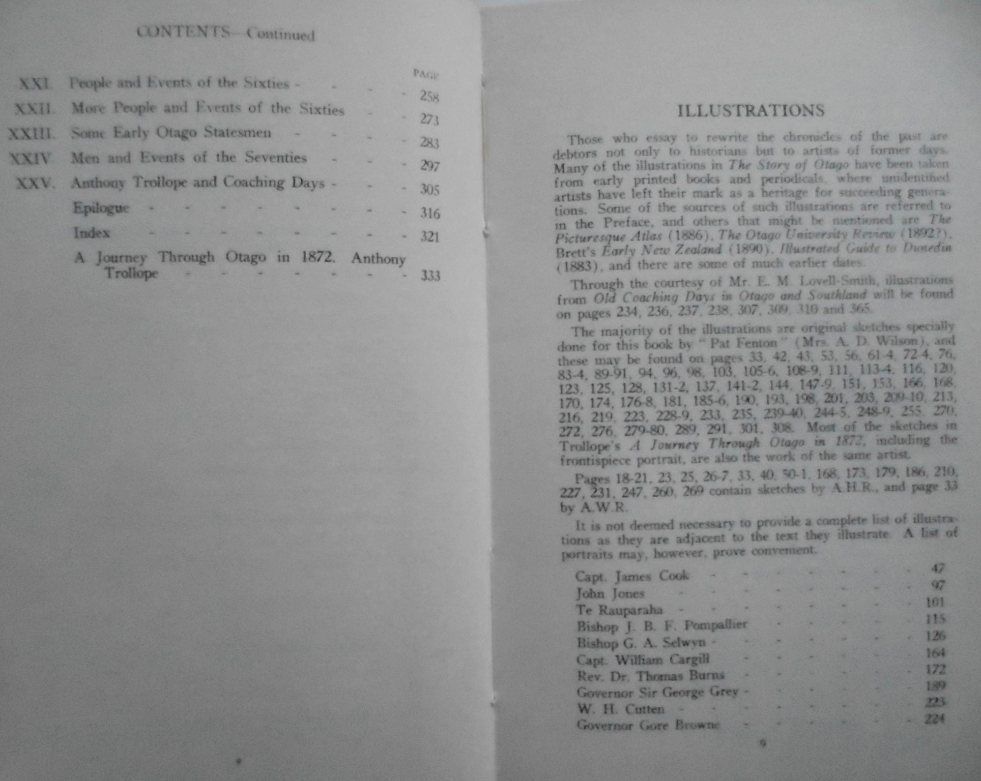 The Story Of Otago - Age of Adventure - to which Is appended A Journey through Otago in 1872 by Anthony Trollope