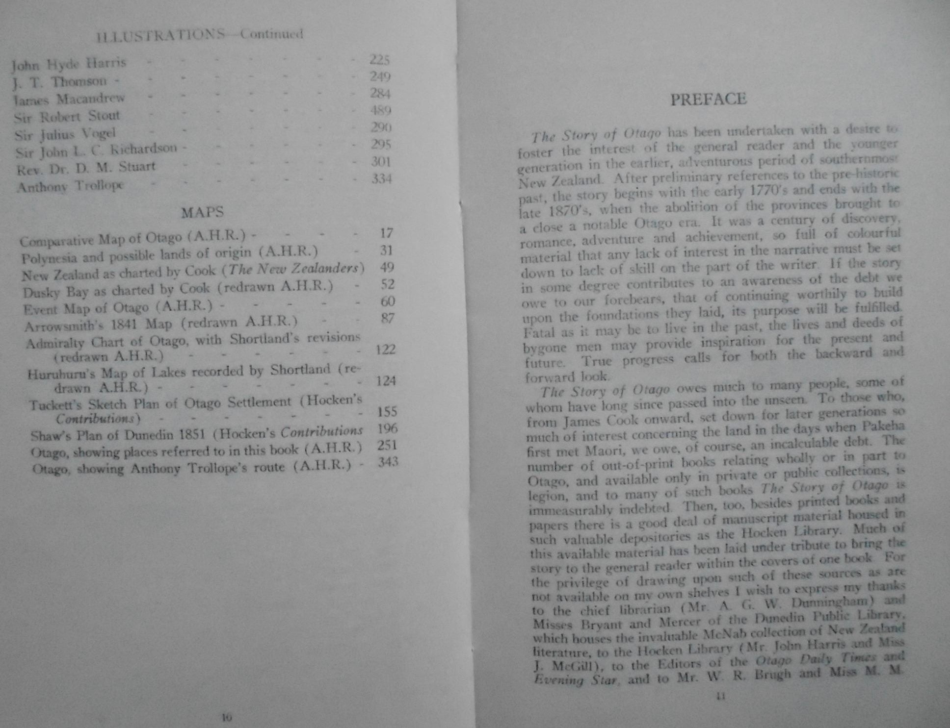 The Story Of Otago - Age of Adventure - to which Is appended A Journey through Otago in 1872 by Anthony Trollope