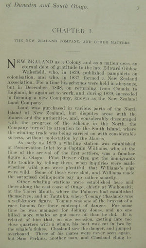 Reminiscences Of The Early Settlement Of Dunedin And South Otago by John Wilson.