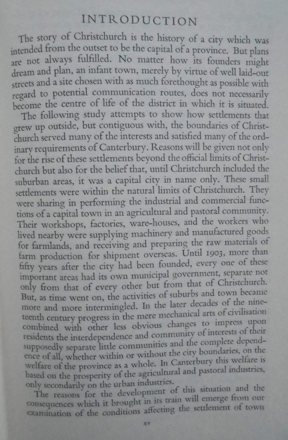 The Evolution of a City - The Story of the Growth of The City and Suburbs of Christchurch