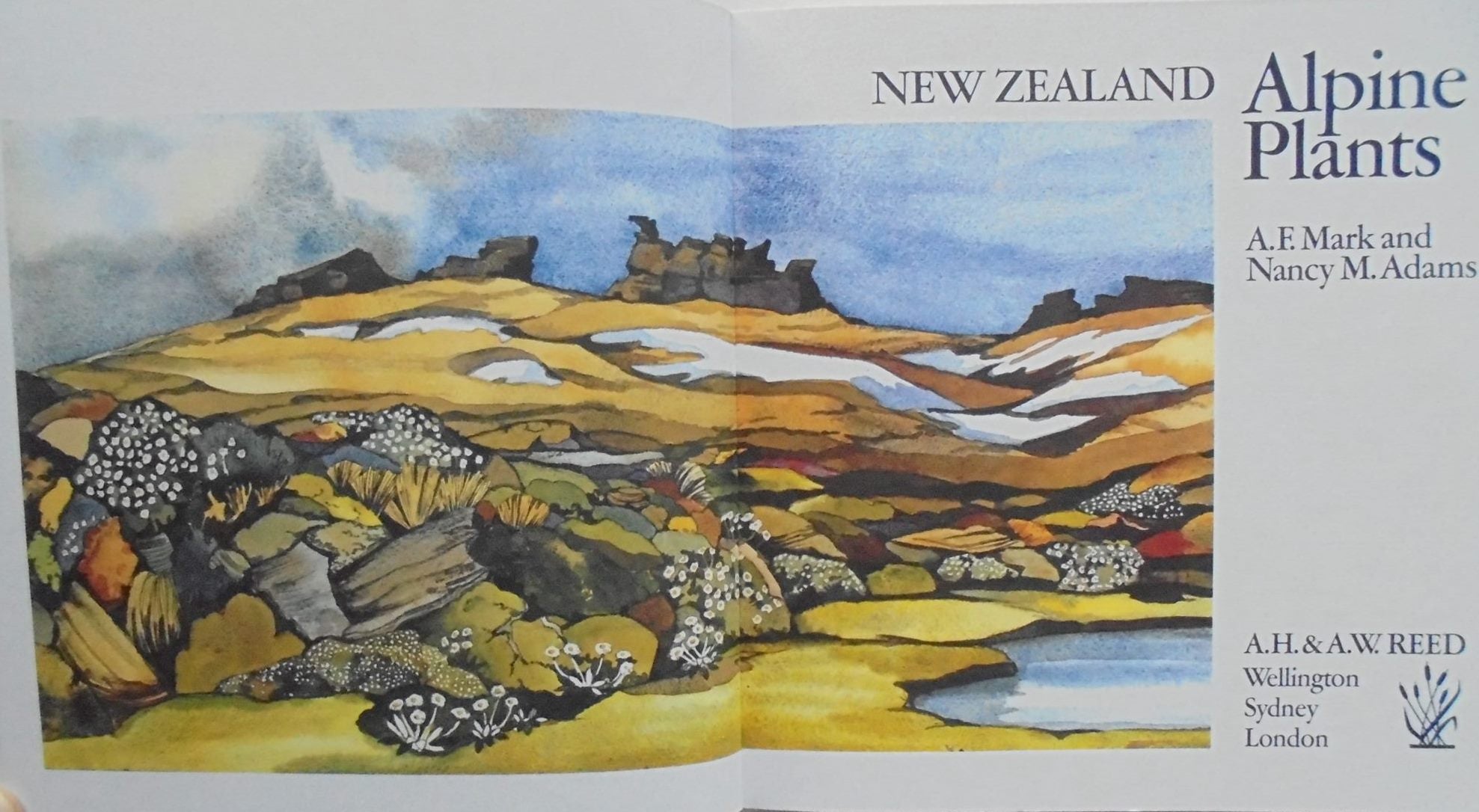 New Zealand Alpine Plants By Alan F. Mark, Nancy M. Adams