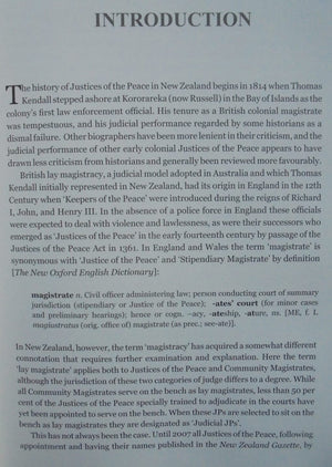 Reading The Riot Act : A 200 Year History of Justices of the Peace in New Zealand by Philip Harkness.