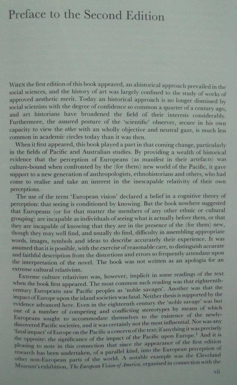 European Vision and the South Pacific. Second edition by Bernard Smith