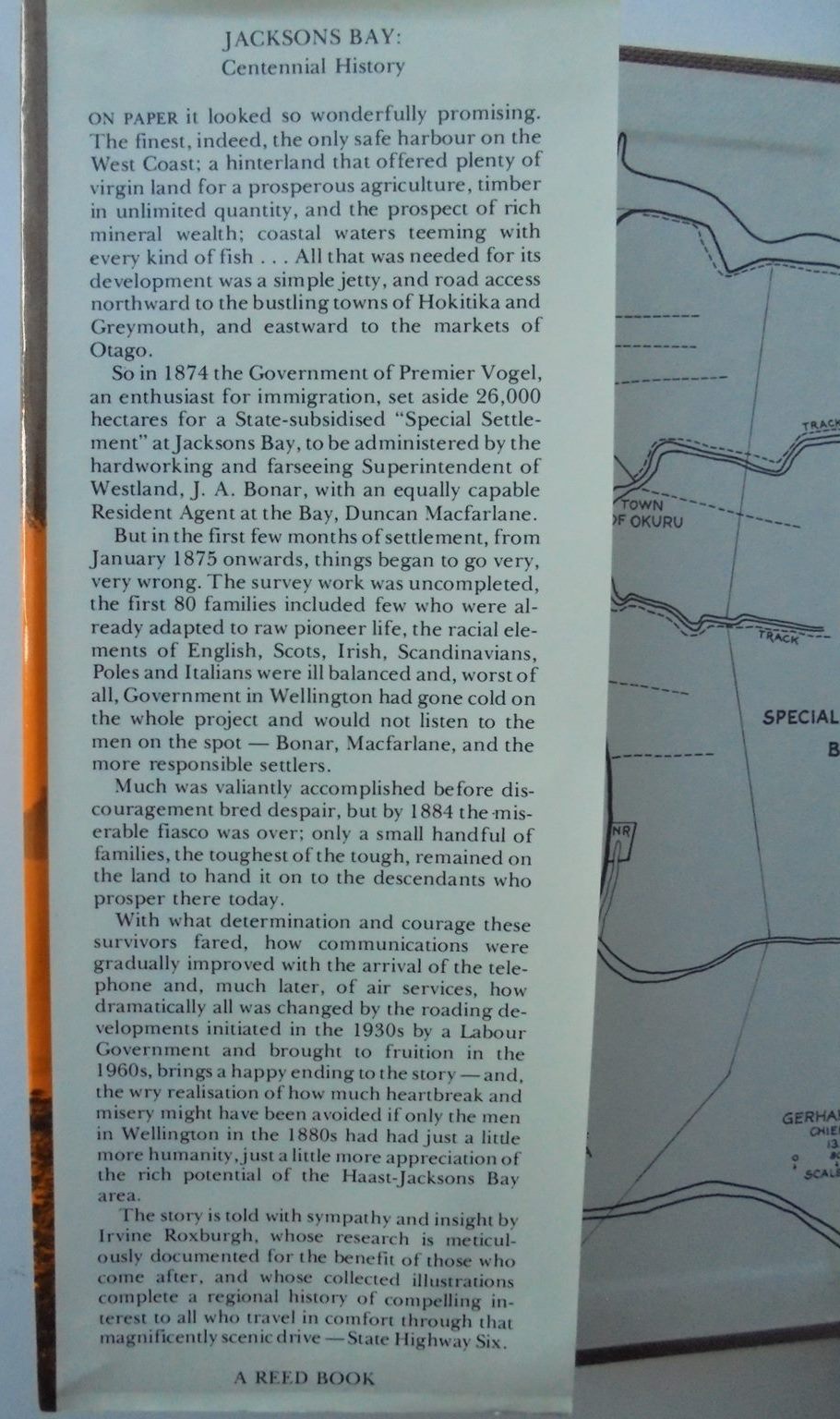 Jackson's Bay A Centennial History by Irvine Roxburgh.