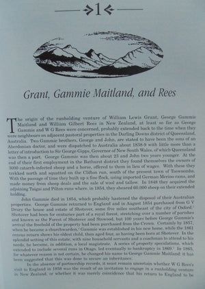 The Land of the Mountain and the Flood: A Contribution to the History of Runs and Runholders of the Wakatipu District.