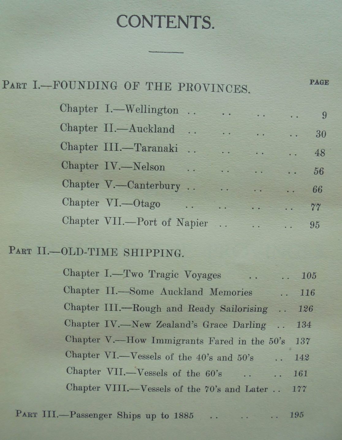 White Wings Vol II. Founding of the Provinces and Old-Time Shipping: Passenger Ships From 1840 to 1885 By Henry Brett.