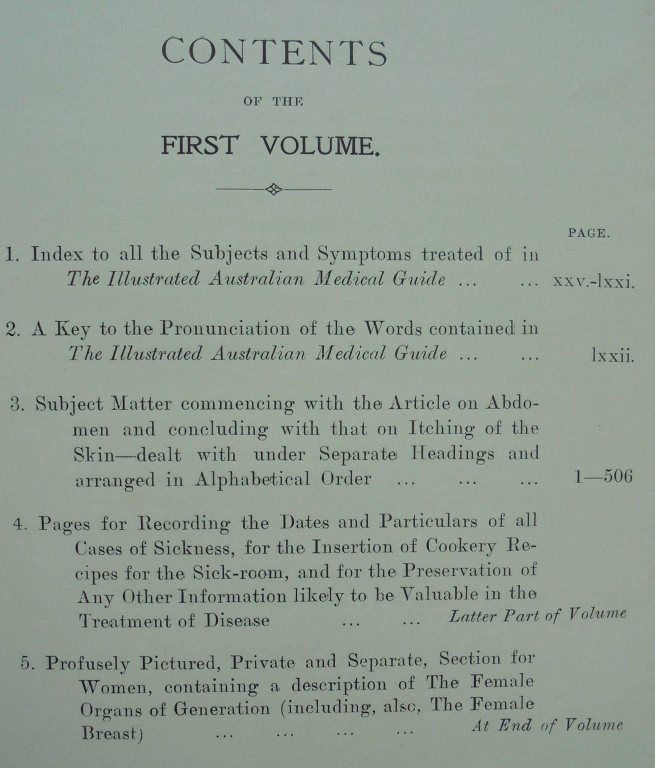 Illustrated Medical Guide New Zealand Edition : Volumes I & II By Philip E. Muskett.