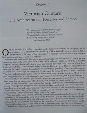 Forrester and Lemon of Oamaru, Architects By Conal McCarthy.