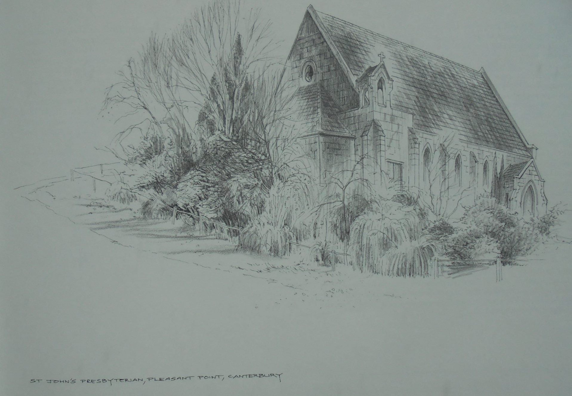 In a Southern Churchyard By Glenys Bowman and Rodney Wells (Illustrated by).