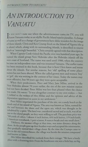 Christina's Story Realities of Family Life on an isolated Pacific Island 1938-1956 by Chris Crump, Dorothy McKenzie.