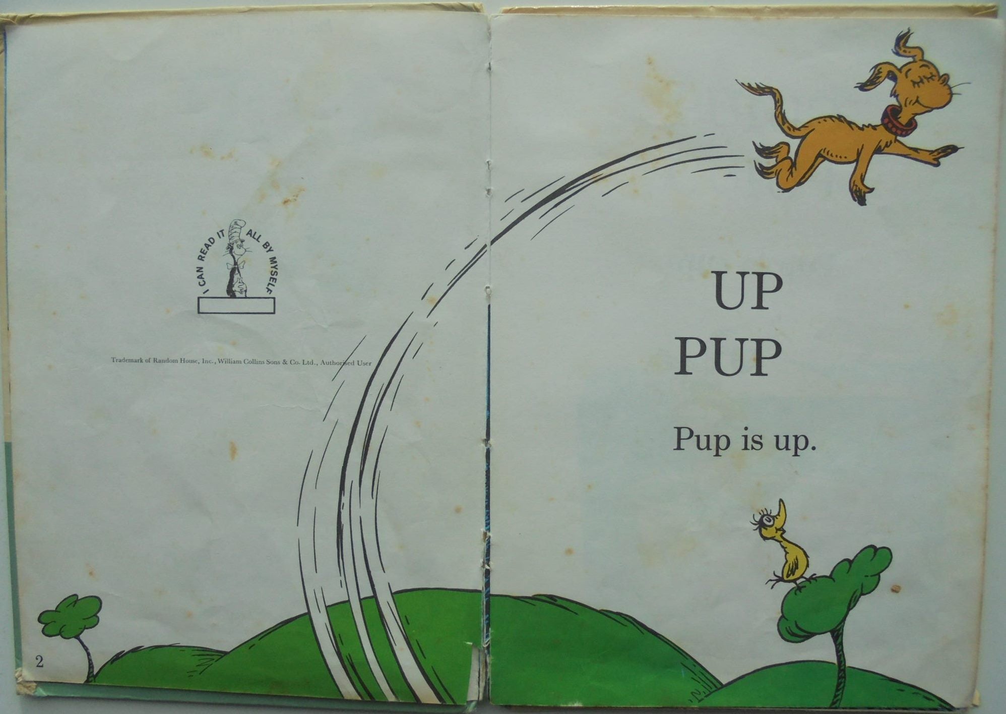 Vintage 1960s/1970s hardback Dr Seuss books.