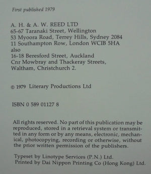 Maori Scenes and Portraits, and Early Paintings of the Maori (Two Volume Set) illustrated and described by George French Angas, edited by A W Reed.