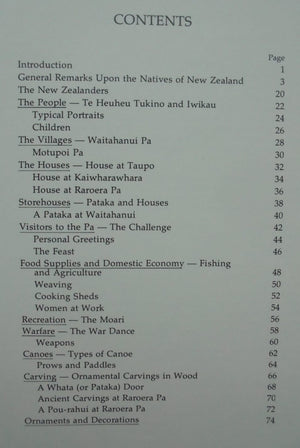 Maori Scenes and Portraits, and Early Paintings of the Maori (Two Volume Set) illustrated and described by George French Angas, edited by A W Reed.