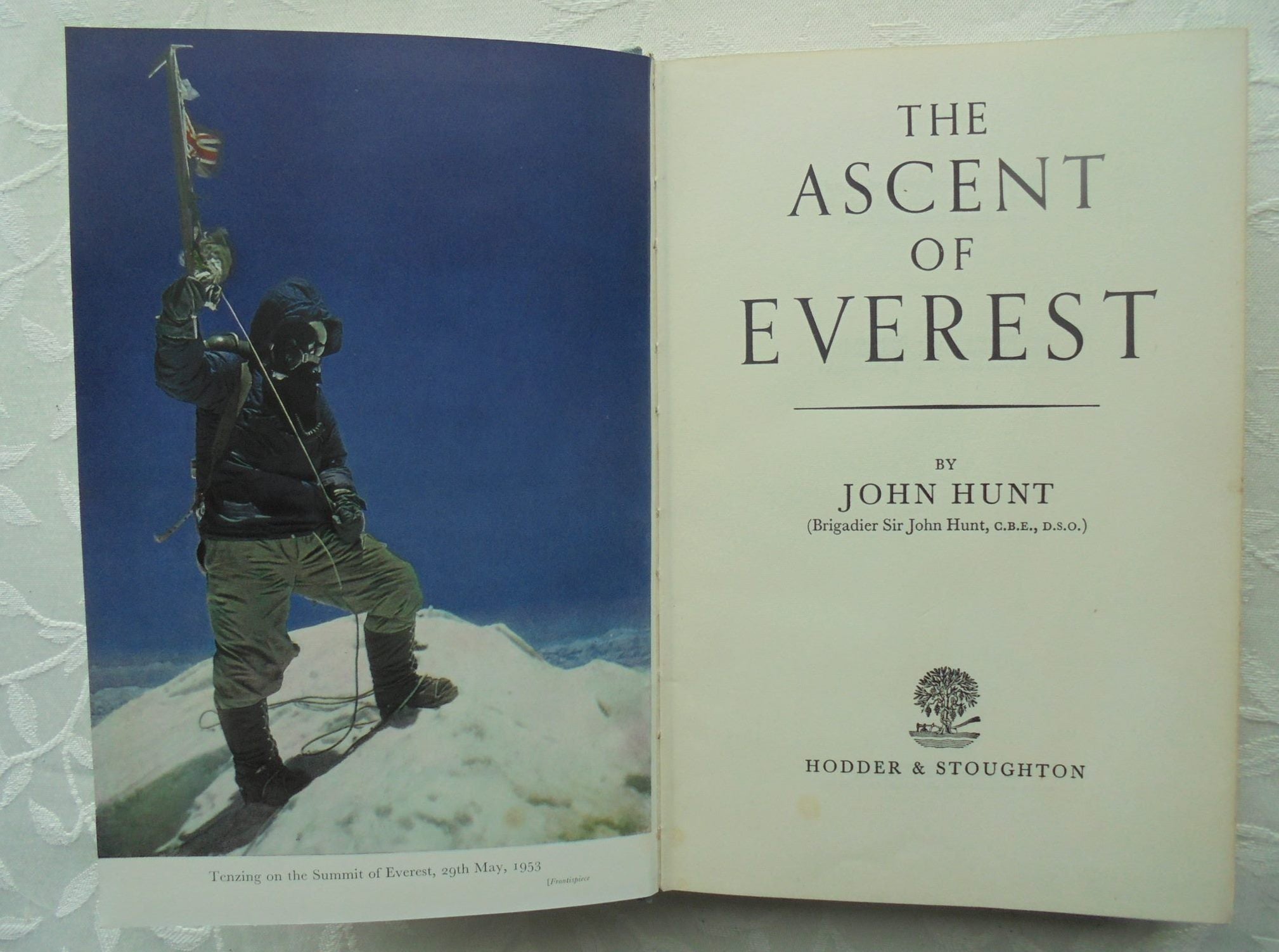 The Ascent of Everest - By John Hunt - H/B 1954, third impression