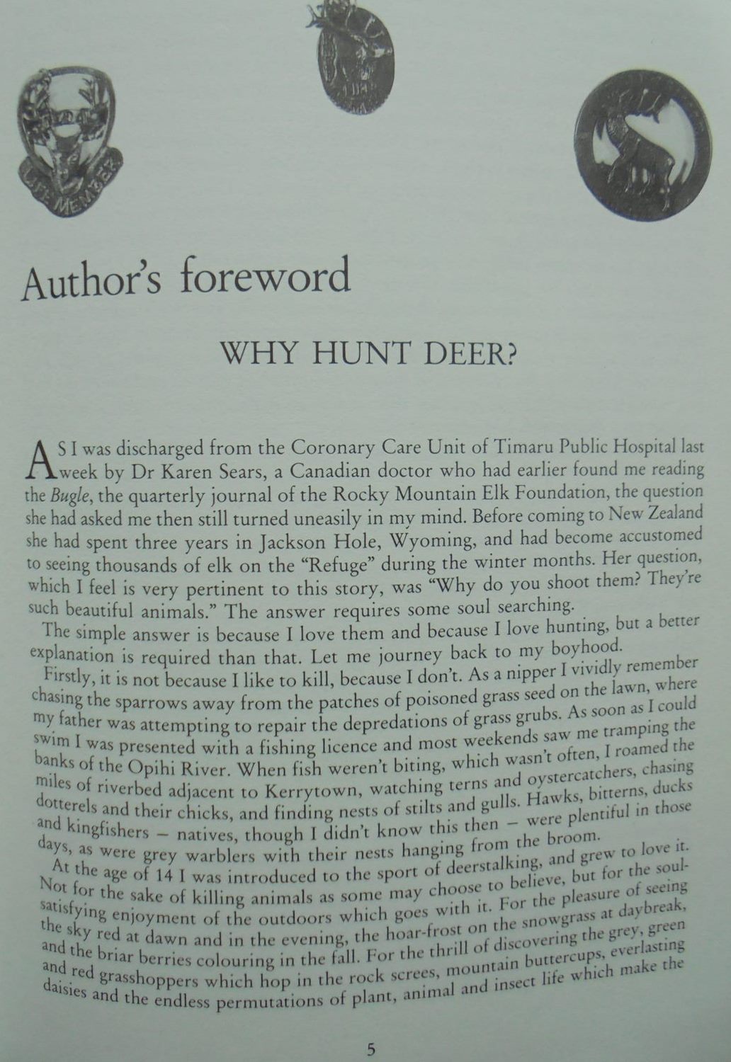 The Eye of the Hunter. By JOHN A. ANDERSON. SCARCE. SIGNED BY AUTHOR.