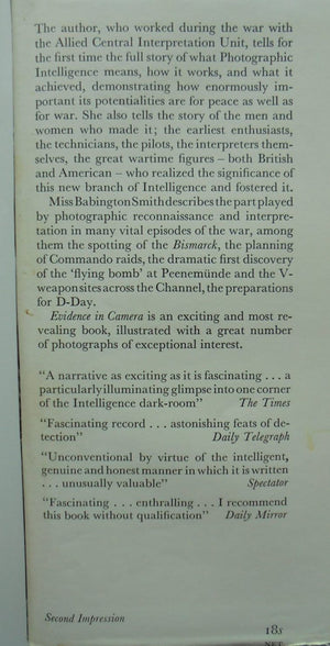 Evidence in Camera: The Story of Photographic Intelligence in World War II by Constance Babington Smith.