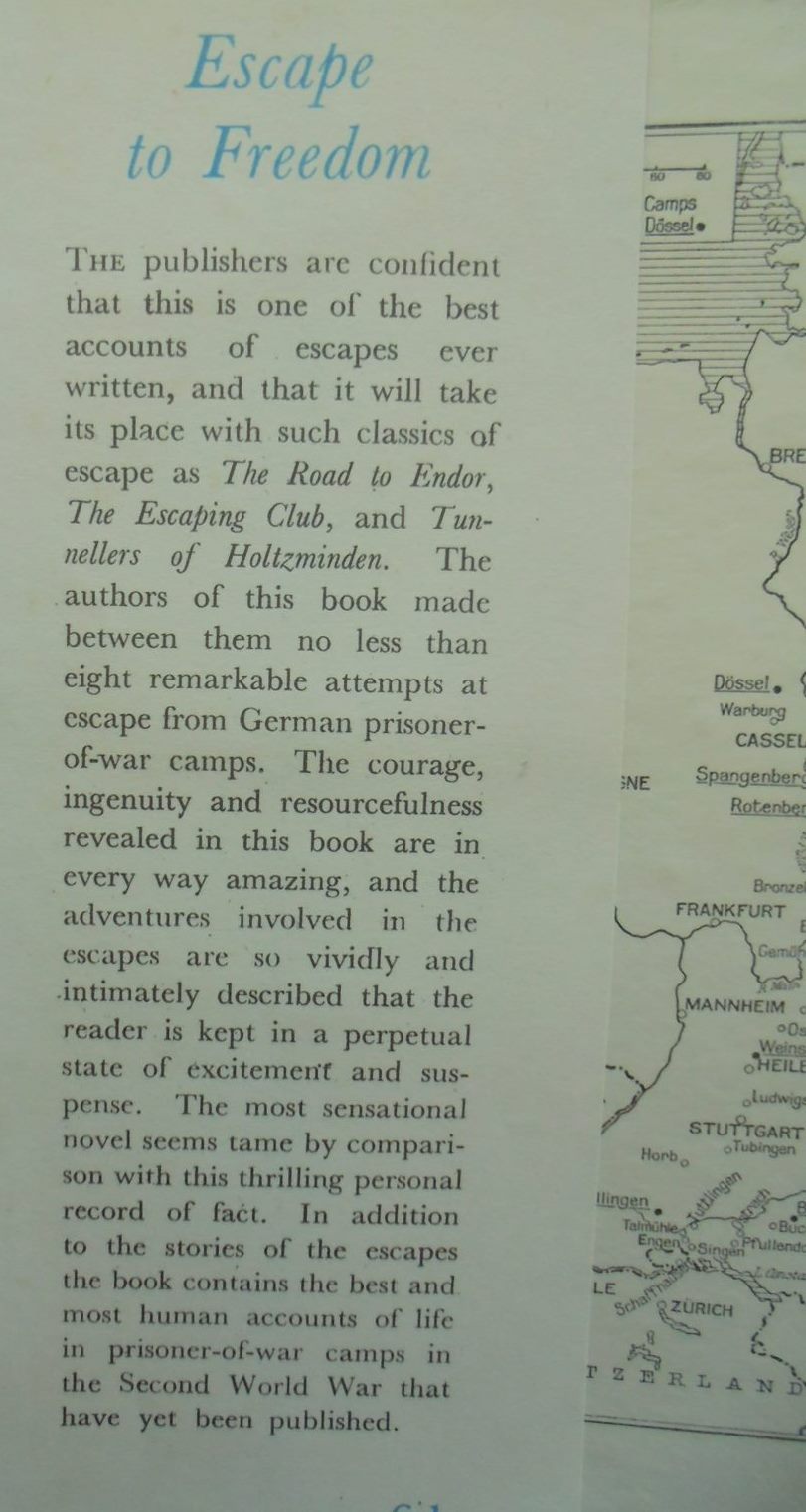 Escape to Freedom By Terence Prittie, & William Earle Edwards. It is signed by Neill Rattray.