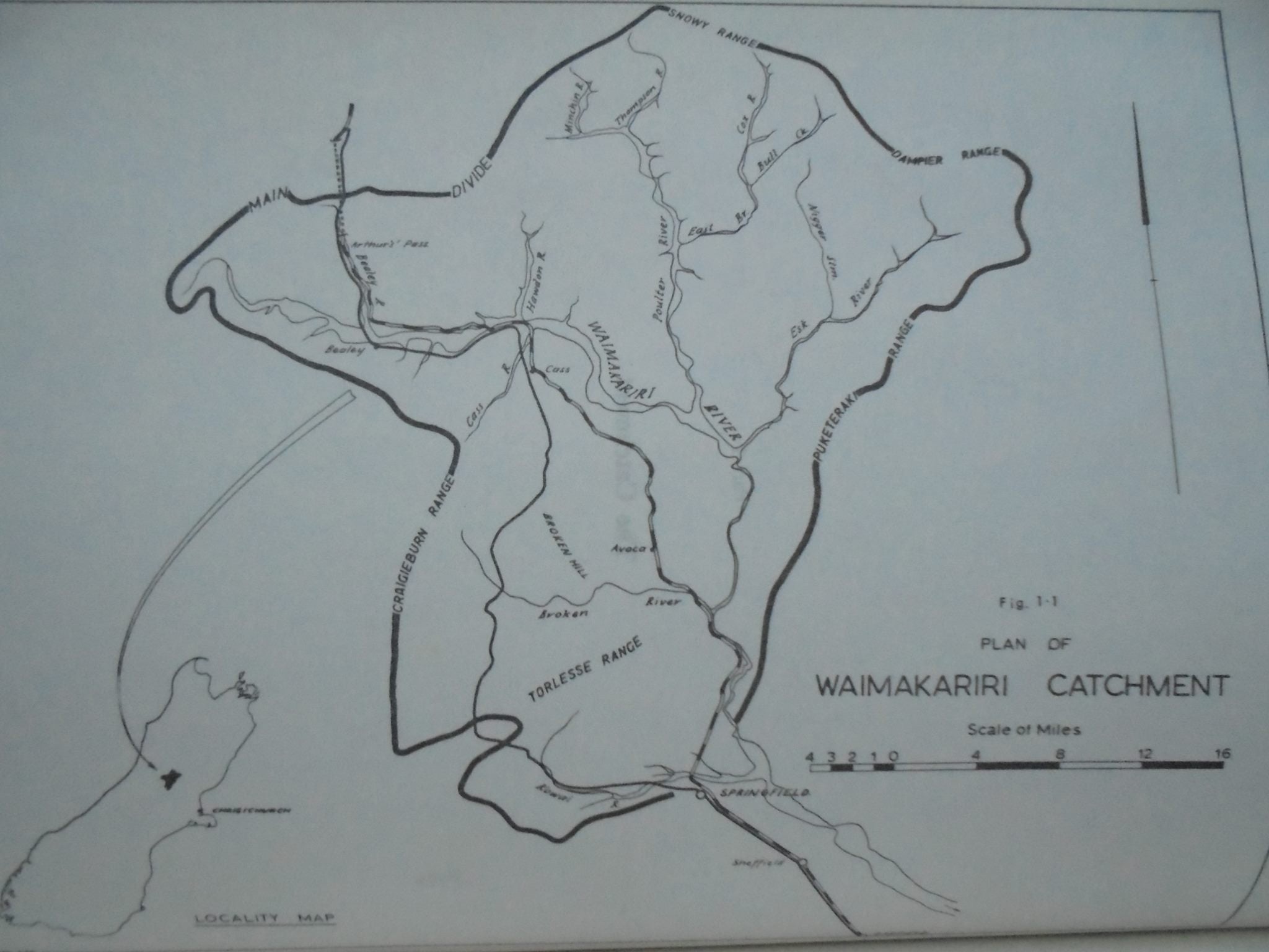 The Waimakariri Catchment: a Study of Some Aspects of the Present Systems of Land Use, with Recommendations for the Future by J A Hayward.