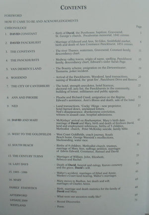 From Poorhouse to Goldfields. The Story of David Panckhurst 1840-1905. Compiled by a Great-Grandson David John Panckhurst.