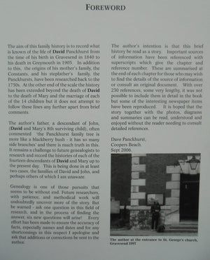 From Poorhouse to Goldfields. The Story of David Panckhurst 1840-1905. Compiled by a Great-Grandson David John Panckhurst.